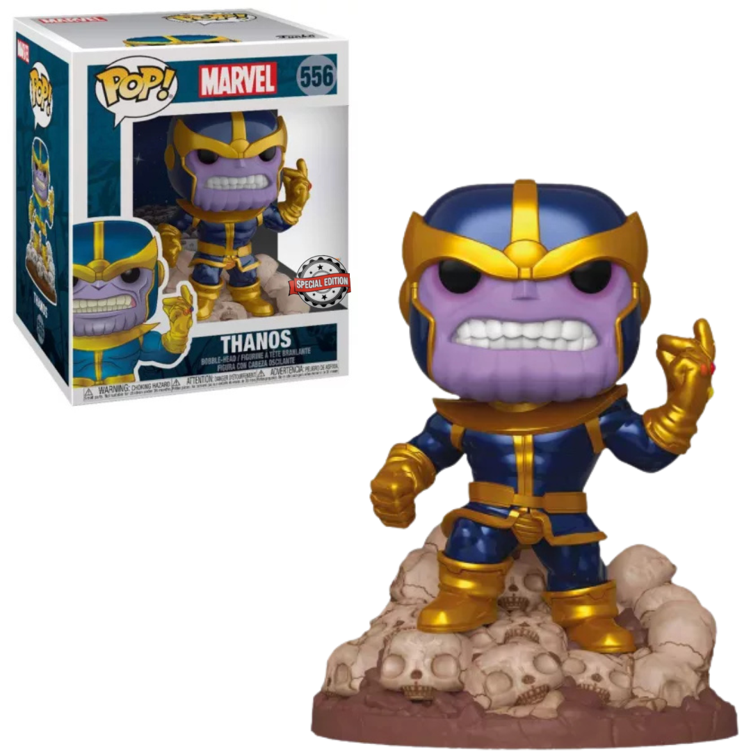 Funko POP ! 6'' Marvel #556 Thanos Snap metallic