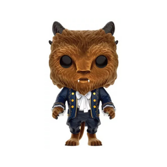 Funko POP ! Disney - Beauty and the Beast #243 Beast flocked