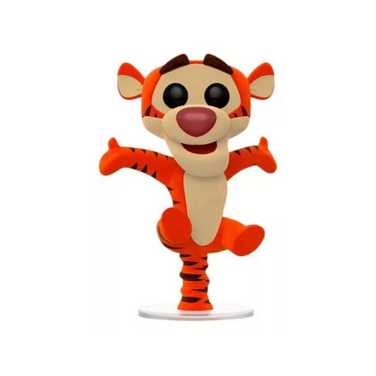 Funko POP ! Disney - Winnie The Pooh #288 Tigger flocked 2017 Summer Con.