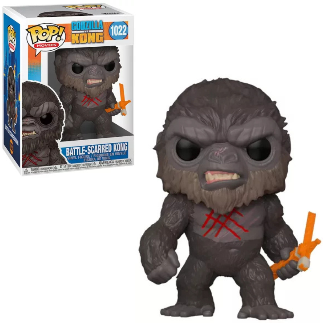 Funko POP ! Godzilla VS Kong #1022 Battle Scarred Kong