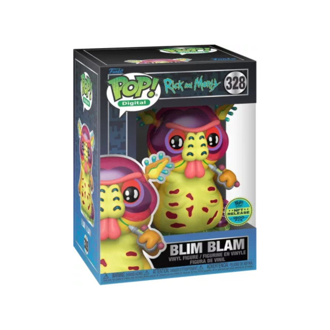 Funko POP! NFT - Rick and Morty #328 Blim Blam (1900 PCS)