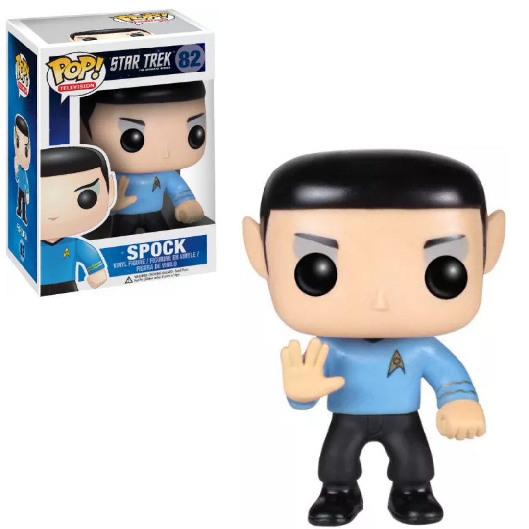 Funko POP ! Star Treck #82 Spock (2014) Damaged box 7.5/10