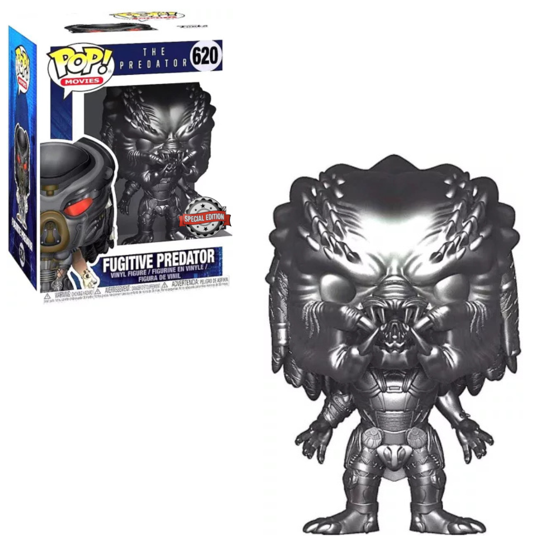 Funko POP ! Predator #620 Fugitive Predator Chroma Black