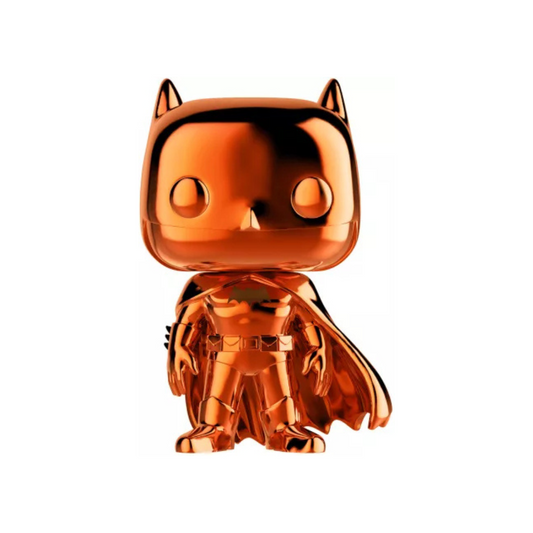 Funko POP ! DC Super Heroes #144 Batman Orange Chrome