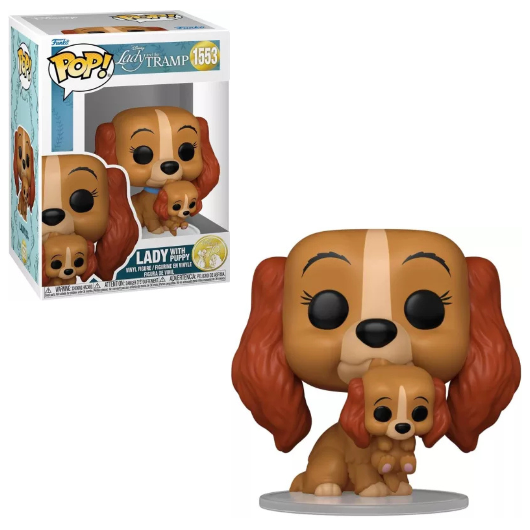 Funko POP! Lady and the Tramp #1553 Lady with puppy