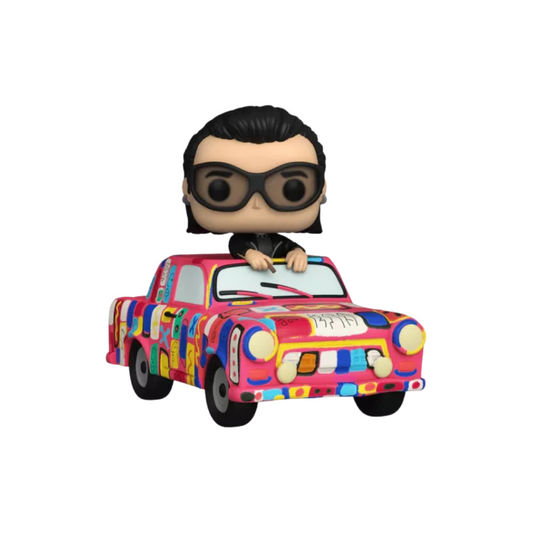Funko POP ! Rocks - U2 #293 Bono with achtung baby car