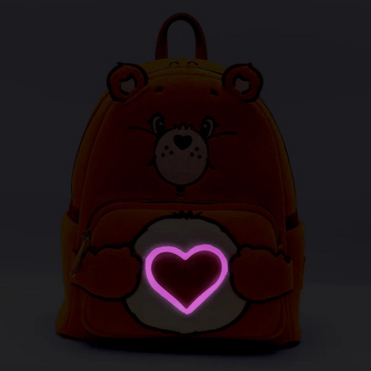 Mini Backpack Loungefly: Care Bears - Tenderheart Bear Glow Cosplay