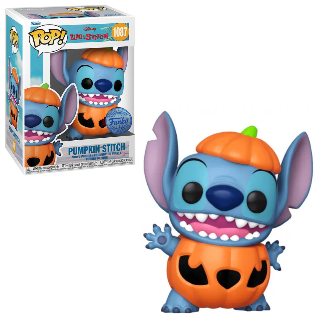 Funko POP! Disney #1087 Pumpkin Stitch Halloween
