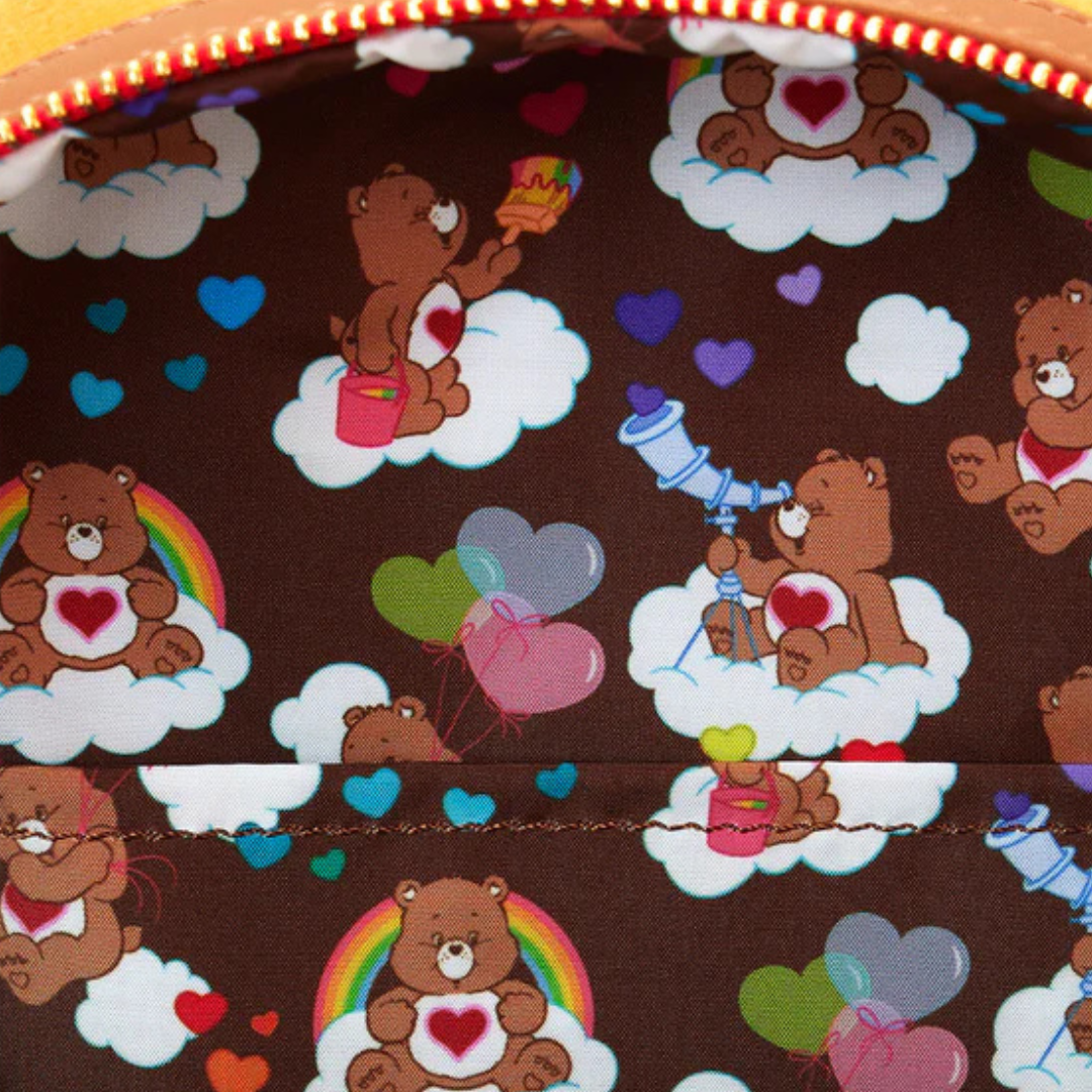 Mini Backpack Loungefly : Care Bears - Tenderheart Bear Glow Cosplay
