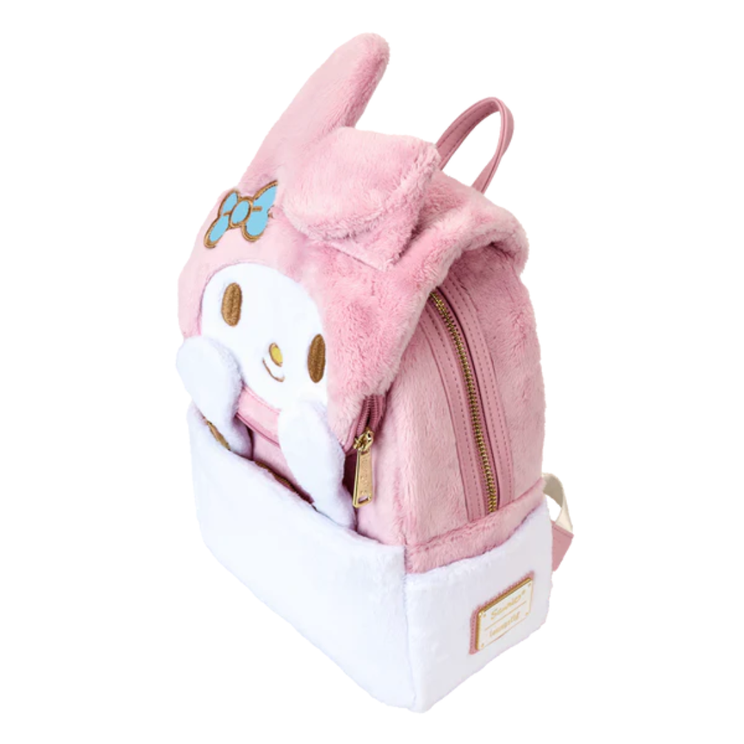 Mini Backpack Loungefly : Sanrio - My Melody Plush Pocket