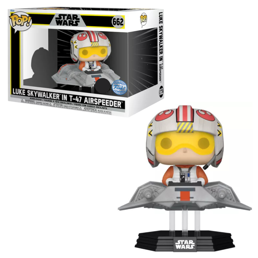 Funko POP ! Ride Star Wars #662 Luke Skywalker in T-47 Airspeeder