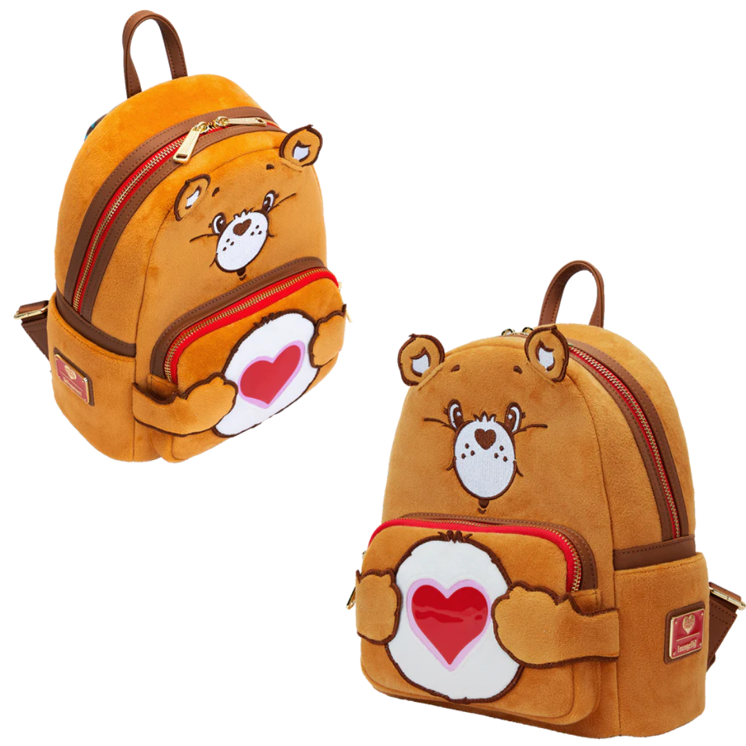 Mini Backpack Loungefly : Care Bears - Tenderheart Bear Glow Cosplay