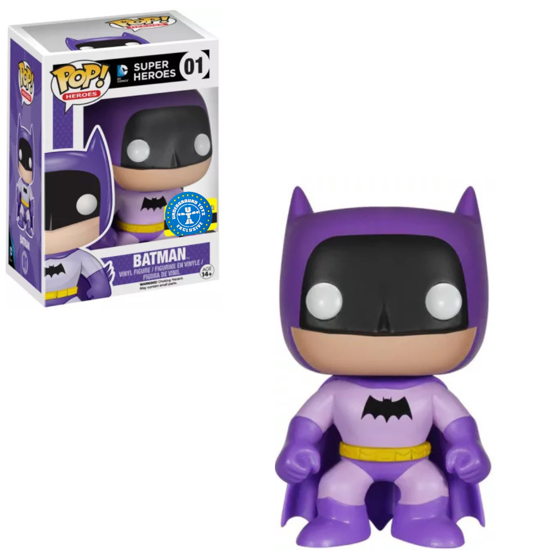 Funko POP! DC Super Heroes #01 Batman Purple 2015