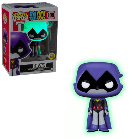 Funko POP! Teen Titans Go! #108 Raven gitd