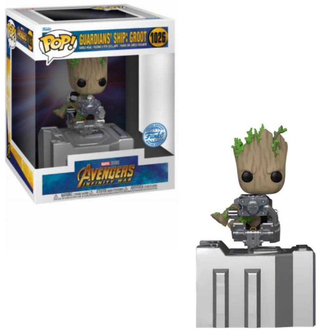 Funko POP! 6'' Avengers #1026 Guardian's ship: Groot