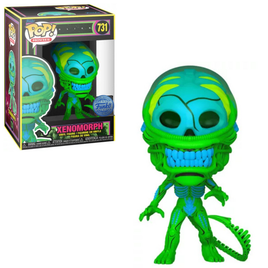 Funko POP !  Alien #731 Xenomorph Black Light