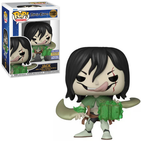 Funko POP ! Black Clover #1181 Jack 2022 Con. Limited