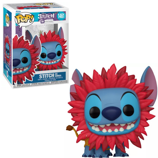Funko POP ! Disney - Lilo and Stitch #1461 Stitch as Simba