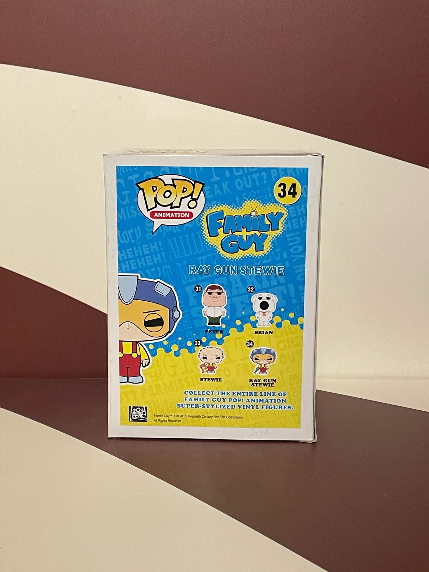 Funko POP ! Family Guy #34 Ray Gun Stewie ( Seconde vie )