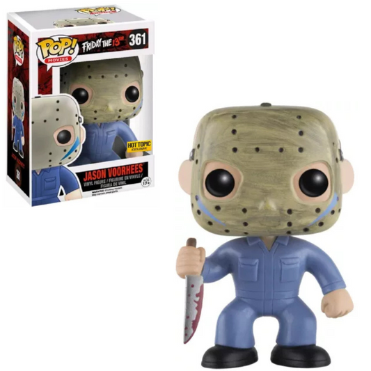 Funko POP ! Friday The 13th #361 Jason Voorhees hot topic limited - Damaged box 9/10