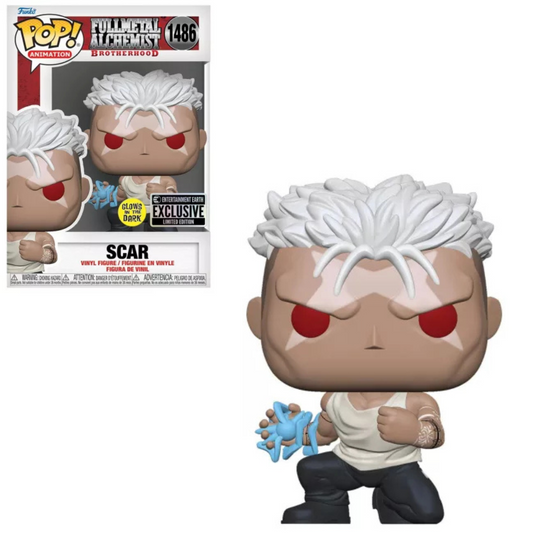 Funko POP ! Fullmetal Alchemist #1486 Scar gitd