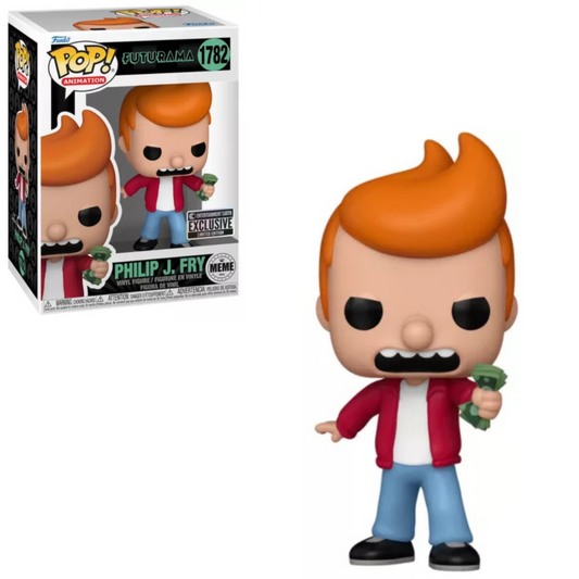 Funko POP ! Futurama #1782 Philip J. Fry MEME " Shut up and take my money ! "