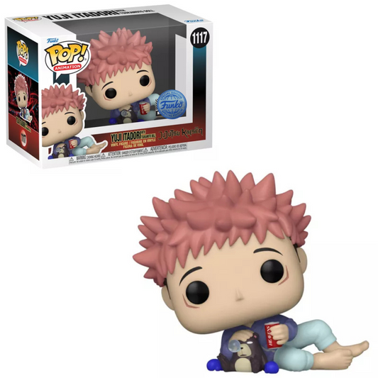 Funko POP ! Jujutsu Kaisen #1117 Yuji Itadori with Tsukamoto doll