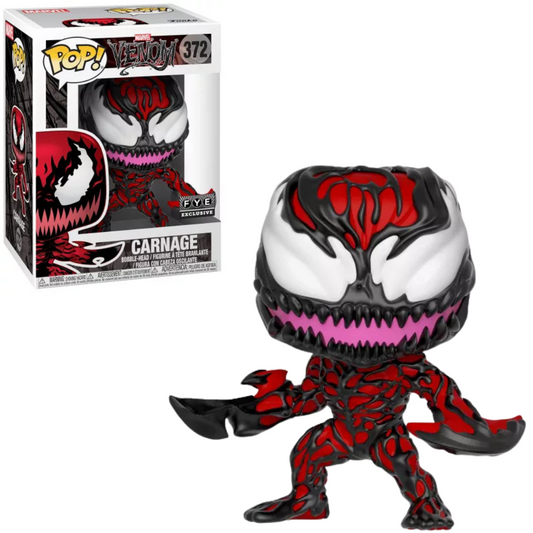 Funko POP ! Marvel - Venom #372 Carnage FYE