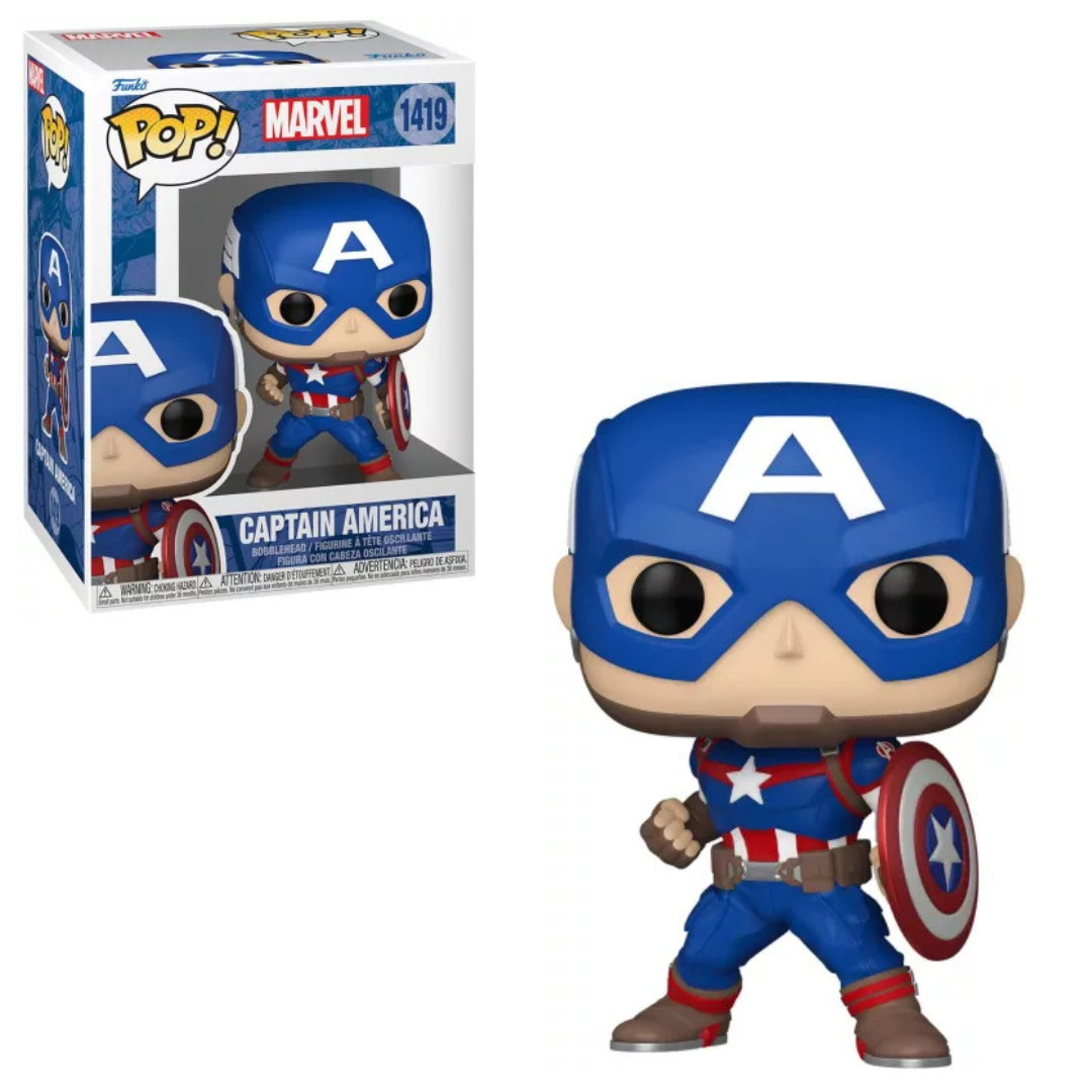 Funko POP ! Marvel #1419 Captain America