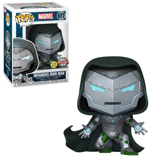 Funko POP! Marvel #677 Infamous Iron Man gitd