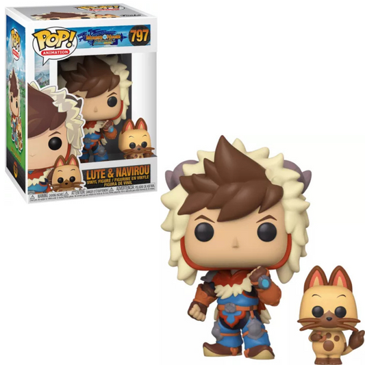 Funko POP ! Monster Hunter #797 Lute and Navirou
