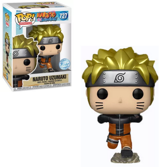 Funko POP ! Naruto Shippuden #727 Naruto Uzumaki metallic