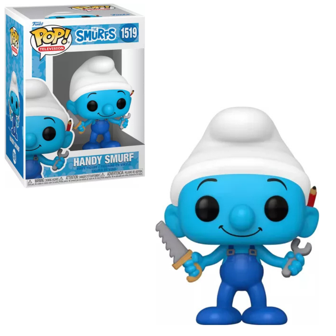Funko POP ! The Smurfs #1519 Handy Smurf