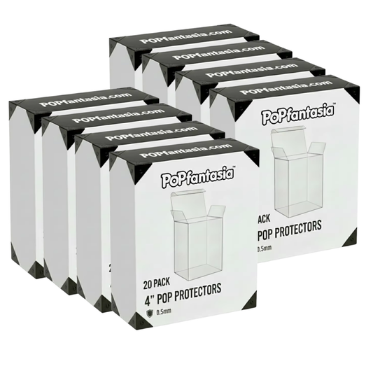 Pack Légende : 160x Funko POP Protector taille classique 4"