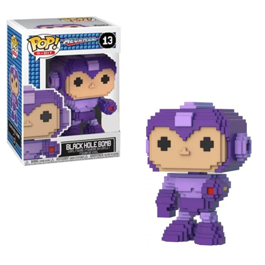 Funko POP! Games - Megaman #13 Black Hole Bomb (8-bit)