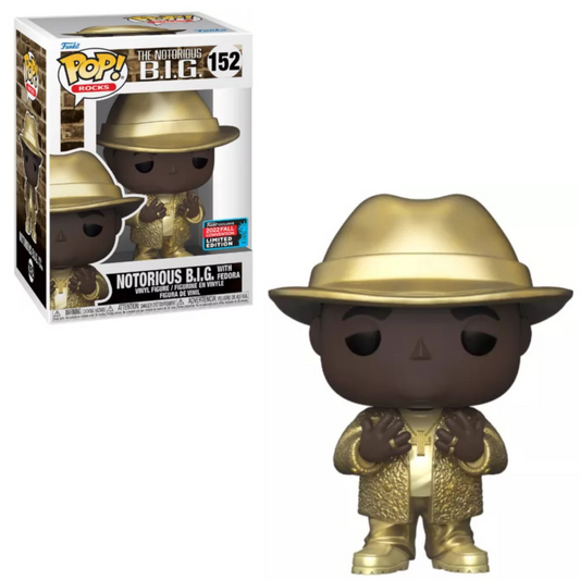 Funko POP! Rocks #152 Notorious BIG with Fedora