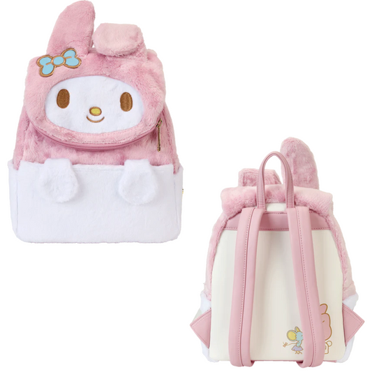 Mini Backpack Loungefly: Sanrio - My Melody Plush Pocket