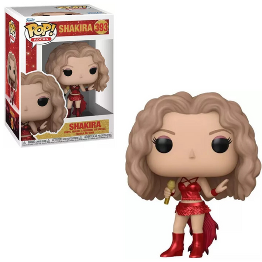 Funko POP! Rocks #393 Shakira super bowl glitter
