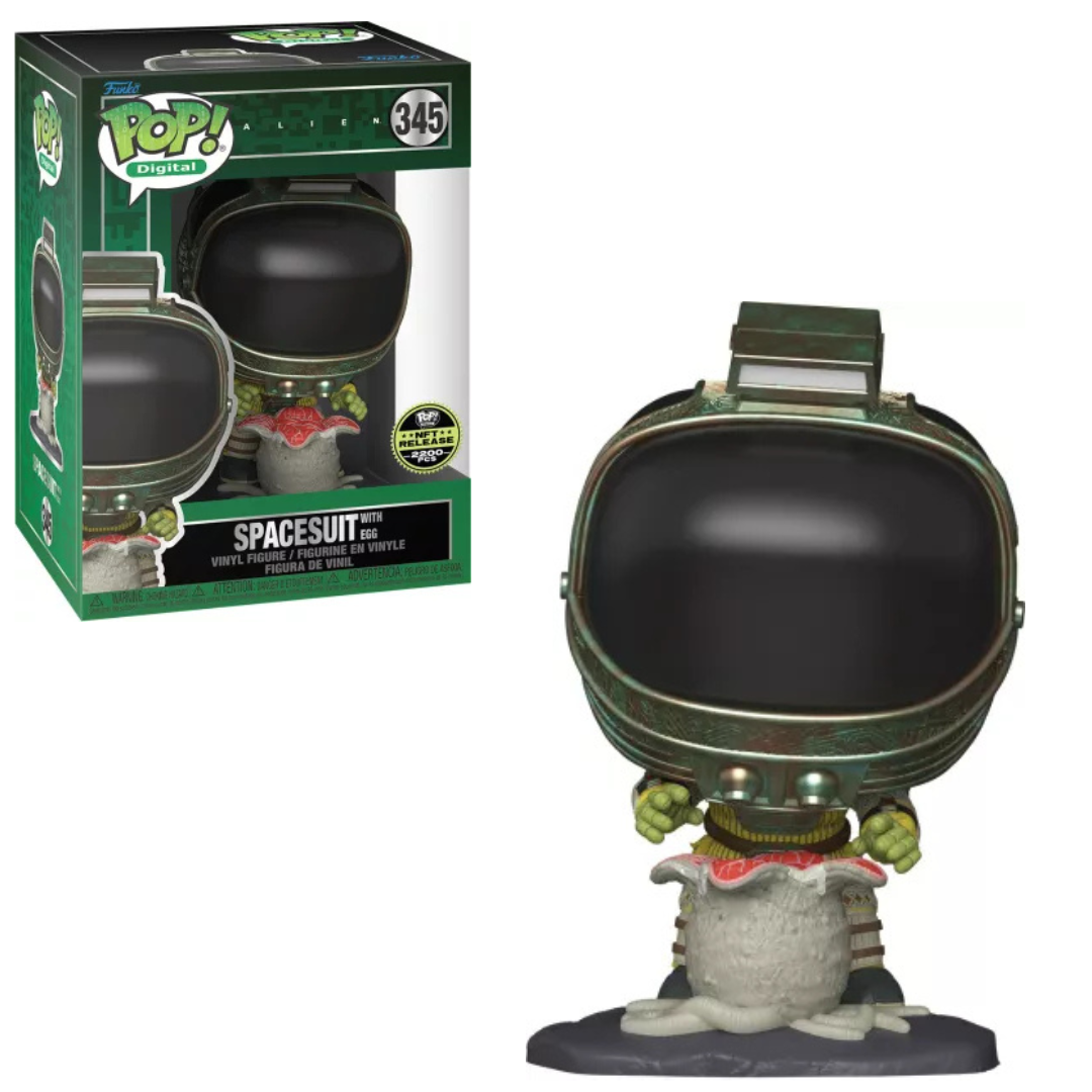 Funko POP! NFT - Alien #345 Spacesuit with Egg ( 2200 PCS )