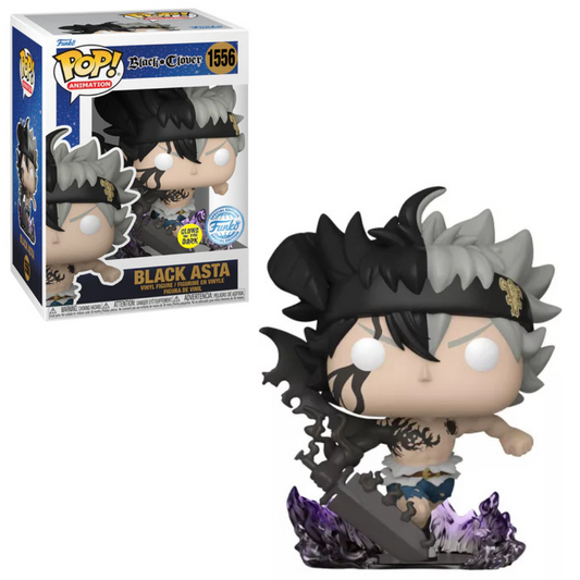 Funko POP! Black Clover #1556 Black Asta gitd