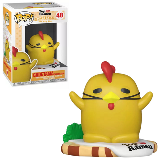 Funko POP! Sanrio #48 Gudetama as Chicken