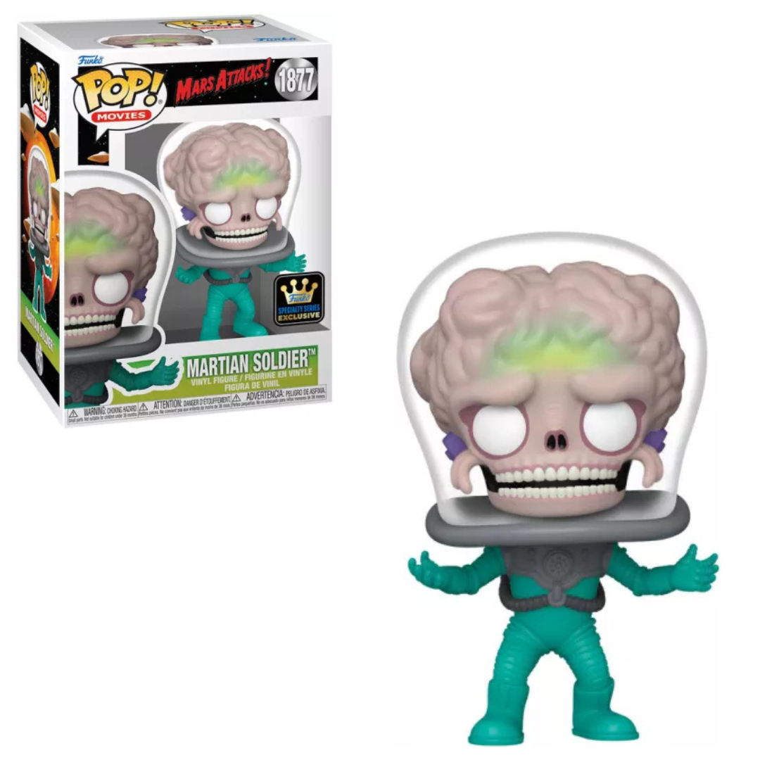 Funko POP ! Mars Attacks! #1877 Martian Soldier