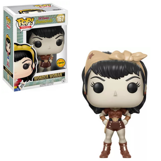 Funko POP! DC Comics Bombshells #167 Wonder Woman Sepia Chase