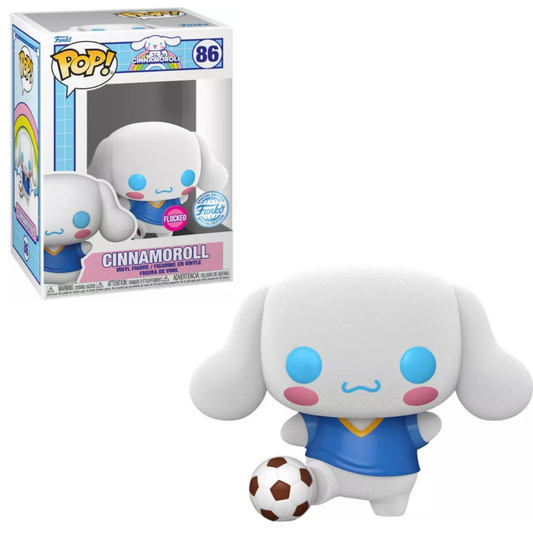 Funko POP ! Sanrio #86 Cinnamoroll flocked