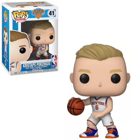 Funko POP! Basketball NBA- New York Knicks #41 Kristaps Porzingis