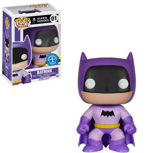 Funko POP! DC Super Heroes #01 Batman Purple 2015