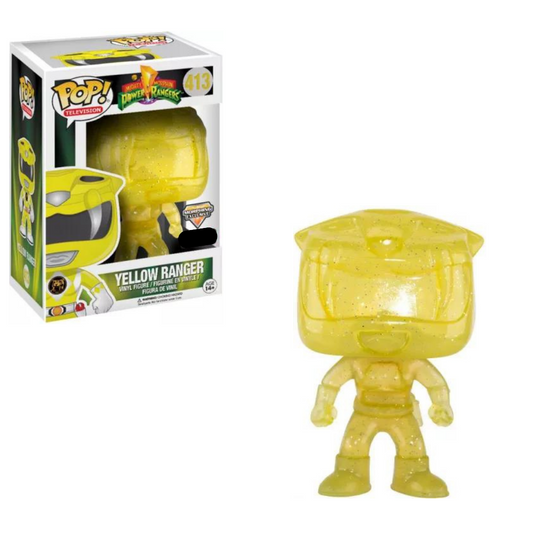 Funko POP! Power Rangers #413 Yellow Ranger Translucide
