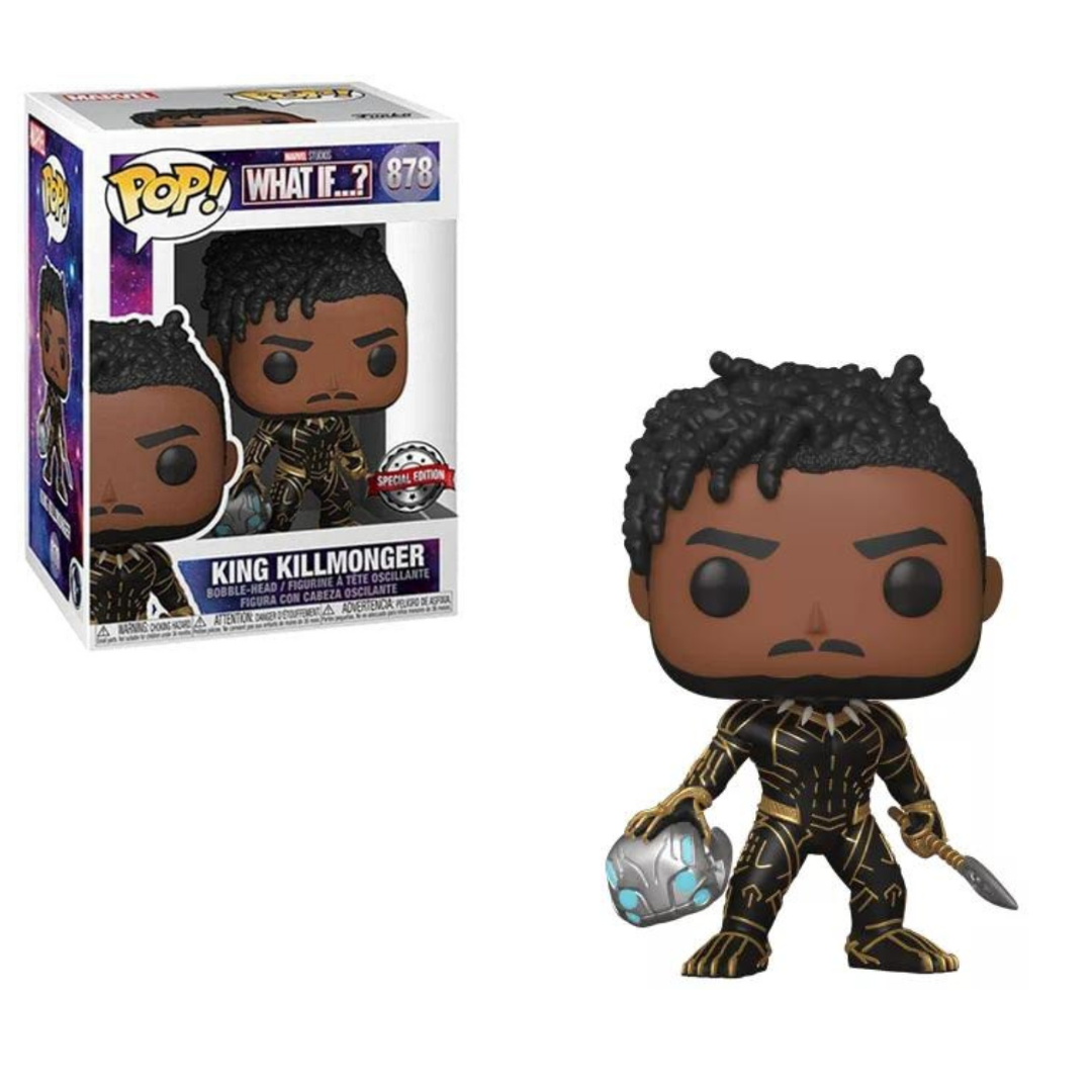 Funko POP! Marvel - What If...? #878 King Killmonger